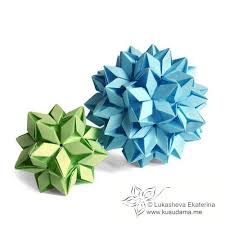 This Is The Gallery Of Lukasheva Ekaterina Paper Art I Adore Modular Origami Technique Kusudamas And Paperc Modular Origami Origami Crafts Origami Techniques