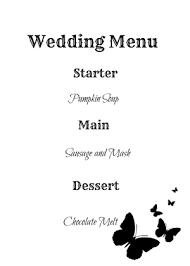 Canva's restaurant menu maker helps you transform a handful of food photos and some saucy sentences into a complete, professional restaurant menu in just a few minutes, so you can get back in the kitchen. Make Your Own Wedding Menu Cards