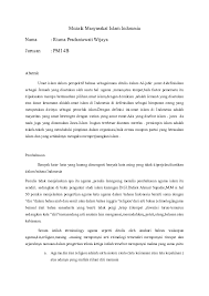 Nah itulah tadi penjelasan mengenai pengertian agama secara umum, unsur, tujuan & fungsinya semoga. Doc Mozaik Masyarakat Islam Indonesia Risma Pradaniawati Academia Edu