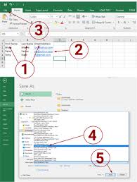 Under the file format in the new window, choose csv as the excel file type. How To Create Contact Group From An Excel File Cedarville University