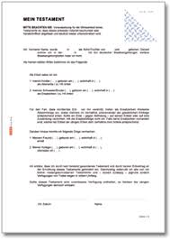 Testament vorlage, muster und formulierungshilfen gesetzlich ist niemand dazu verpflichtet ein testament zu schreiben. Einfaches Testament Ch Testament Download
