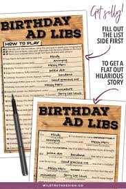 Birthday Party Games For Adults Pin On Printable Party Games Wildtruthdesign Co