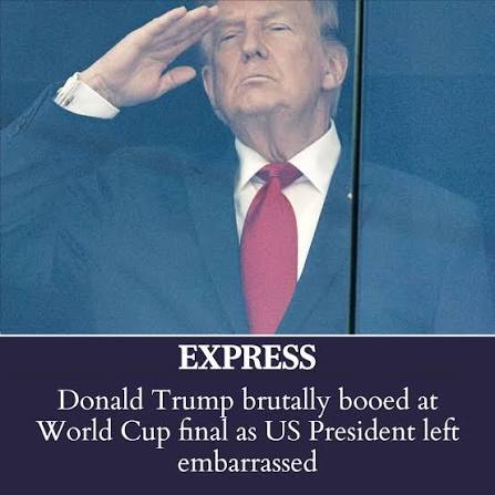 🚨 World Cup final stadium ERUPTS INTO BOOS for Trump 👀