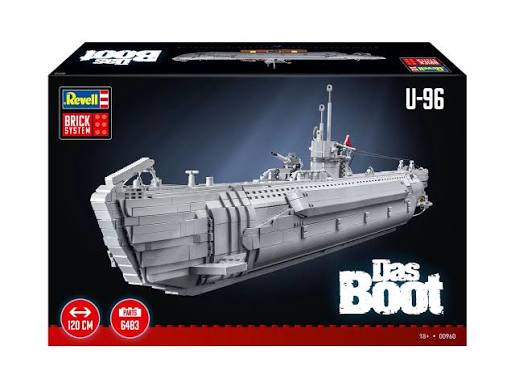 Revell Brick System „Das Boot“ – U-96 Klemmbaustein-Modell