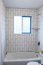 Porcelain floor tile is a good choice as it's not only visually appealing but also extremely durable. How To Make A Subway Tile Shower