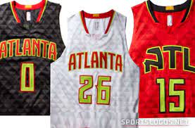 Atlanta hawks fans might not be seeing their team play in the nba's bubble this season, but they have another reason to be excited. Atlanta Hawks New Uniforms Unveiled Red Black And Neon Green Sportslogos Net News