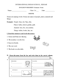 Maybe you would like to learn more about one of these? English Worksheets Class 1 Nouns Plurals Verbs Adjectives And Punctuation Plural Noun