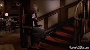 Stair chair lift sales, service, rentals (leasing), repair, installation. Gremlins 1984 Mrs Deagle S Stair Lift On Make A Gif
