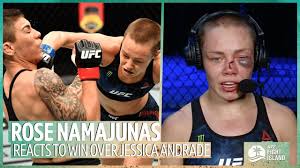 Rose namajunas says 'better dead than red' ahead of title fight vs china's zhang weili. Weili Zhang Next Emotional Rose Namajunas Reacts To Massive Win Over Jessica Andrade Youtube