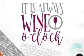 Free Free Wine O&#039;clock Svg Free