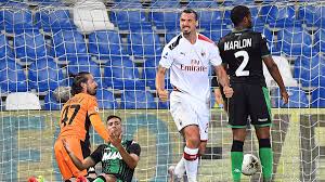 Oddspedia provides ac milan sassuolo betting odds from 68 betting sites on 36 markets. Serie A Zlatan Ibrahimovic Scores Twice As Ac Milan Beat Sassuolo 2 1 Football News India Tv