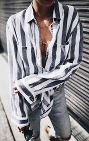 Black And White Striped Shirt Outfit Ideas Pin Pa My Style