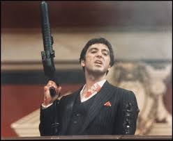 Say Hello To My Little Friend Scarface Alpacino Retrato Series E Filmes Filmes