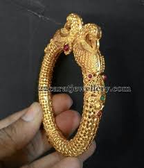 Antique Style One Gram Gold Kankanalu Gold Jewelry Fashion Pearl Jewelry Design Online Gold Jewellery