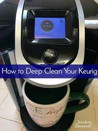 How to clean your keurig with vinegar. How To Deep Clean A Keurig Step By Step Photo Instructions Diy Cleaner