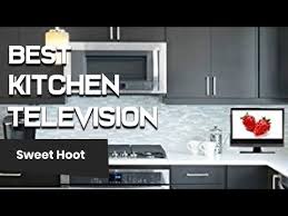 Under counter tv dvd player kitchen under cabinet tv under cabinet tv mount under bed tv lift under counter ice maker under counter wine refrigerator 4×4w kitchen counter led lights 4 heads led kitchen cabinet under lighting. The Best Small Tv For Kitchen In 2021 Size Comparison Faq