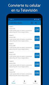 Features of streamx tv app: Tv En Vivo Gratis For Android Apk Download
