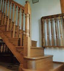 Oak Staircase With Stairgate Wooden Stair Gate Staircase Design Stairs