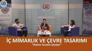 Endüstriyel tasarım, i̇ç mimarlık ve çevre tasarımı. Ic Mimarlik Ve Cevre Tasarimi Online Tanitim Gunleri Avrasya Universitesi Youtube
