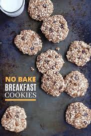 No Bake Vegan Breakfast Cookies The Conscientious Eater Recipe Vegan Cookies Recipes Vegan Cookies Breakfast Cookies