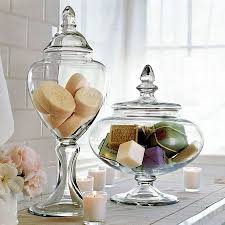 Browse a wide variety of bathroom canisters on houzz, including glass apothecary jars and cosmetic jars, for storing all of your bathroom essentials. 16 Lovely Diy Apothecary Jars Vase Filler Ideas The Budget Decorator Apothecary Jars Bathroom Apothecary Jar Ideas Apothecary Jars Decor