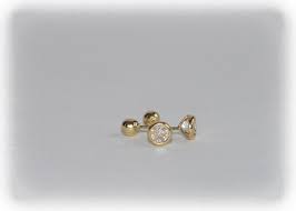 Preciosos Broqueles De 3mm En Oro 10k Con Zirconia Blanca Tu Nina Lucira Bellisima Ideales Para Ninas Hasta 7 Anos Precio Broqueles De Oro Broqueles Oro