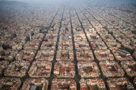 Haz tu selección entre imágenes premium sobre birds eye view city de la más alta calidad. Bird S Eye View On A Cloudy Day Of Barcelona Spain Stock Photo Offset