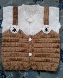En Muhtesem Iki Renkli Orgu Modelleri Baby Knitting Patterns Bebek Yelek Erkek Bebek