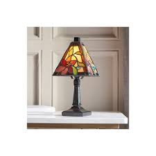 Maybe you would like to learn more about one of these? Mini Tiffany Table Lamp With Colourful Floral Stained Glass Shade