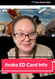 Aruba ED Card Information for Travelers