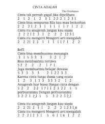 We did not find results for: Not Angka Pianika Lagu Cinta Adalah The Overtunes Pianika Recorder Keyboard Suling Chord Piano