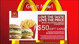 صورة ذات صلة Mcdonalds Gift Card Free Mcdonalds Mcdonalds Coupons