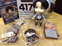 Nendoroid 417 Attack On Titan Levi Cleaning Ver Pvc Figure Anime Expo Aot Strap 1726640846