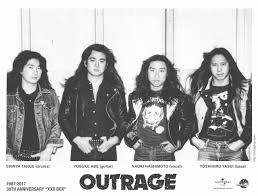 OUTRAGE、30周年記念ミュージックビデオ“MY FINAL DAY(XXX Edit)”公開 (20170209)  邦楽ニュース｜音楽情報サイトrockinon.com(ロッキング・オン ドットコム)