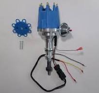 SMALL BLOCK FORD 351W Windsor Pro Series Small HEI Distributor + Black 45K  Coil