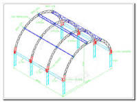 Aluminum Tunnel Arched concert Roof Truss