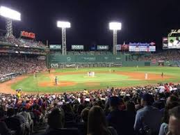 Fenway Park Section Grandstand 17 Row 1 Seat 24