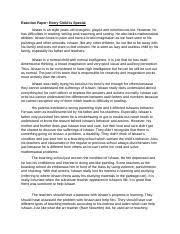 Psychology journal critique paper example. Every Child Is Special Reaction Paper Docx Reaction Paper Every Child Is Special Ishaan Is An Eight Years Old Energetic Playful And Mischievous Kid Course Hero