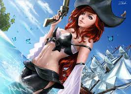 Miss Fortune By Z Duke Miss Fortune League Of Legends Warrior Girl