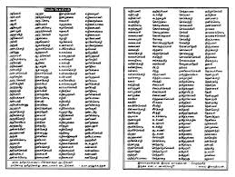 Tamil Baby Names 2 Pdf Document Tamil Baby Names Baby Names Names