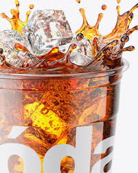 Download Plastic Cup With Cola Splash High Angle Shot In Cup Bowl Mockups On Yellow Images Object Mockups PSD Mockup Templates