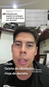 Mitos sobre autos legalizados por decreto en México