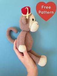 Amigurumi Maymun Yapimi Free Pattern Crochet Monkey Crochet Monkey Pattern Monkey Pattern