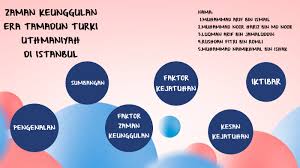Ibu negeri kerajaan turki uthmaniyah. Zaman Keunggulan Era Tamadun Turki Uthmaniyah Di Istanbul By Muhammad Arif Bin Ismail