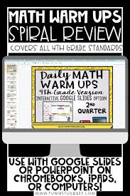4th Grade Math Morning Work Digital Warm Ups Distance Learning Video Video In 2020 4th Grade Math Bridges Math Curriculum Math Morning Work