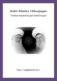 Pdf Dzikir Khatmu L Khwajagan Naqshbandi H A Q Q A N I Indonesia Academia Edu