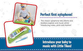 This is a vintage 1985 little tikes xylophone tap a tune piano toy. Little Tikes Tap A Tune Xylophone Plays Any Tune Ideal First Instrument Doubles As Pull Toy Promotes Hand Eye Coordination Fine Motor Skills Amazon Co Uk Toys Games