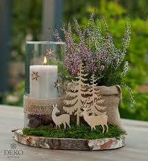 Diy Susse Tischdeko Anstatt Herbst Oder Kalte Jahreszeit In 2020 Herbst Dekoration Weihnachten Dekoration Dekoration