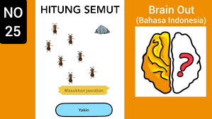 Jawaban brain out level 25. Brain Out Level 25 Hitung Semut Terbaru 2021