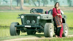 Punjabi Model With Jeep Car Wallpaper 04733 Baltana